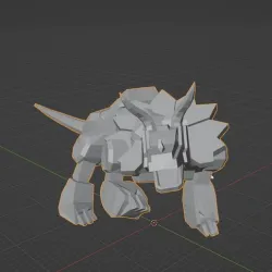 Transformers nanobots: Dinobot Slag (Dino mode)