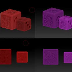 TRANSORMERs DICE set