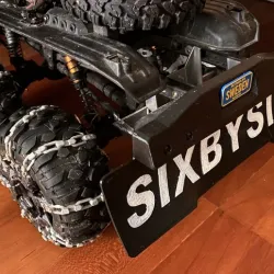 TRX 6 Rear bumper one piece
