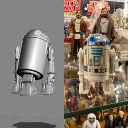 VINTAGE STAR WARS KENNER R2-D2 ORIGINAL VERSION ACTION FIGURE