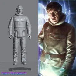 VINTAGE STAR WARS KENNER-STYLE GENERAL RIEEKAN ACTION FIGURE