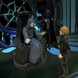 Vintage Star Wars Throne for Emperor Action Figure