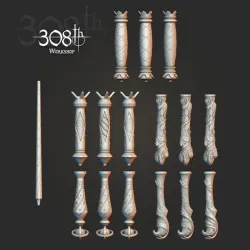 Wands Handles Volume 3 - Hogwarts Legacy