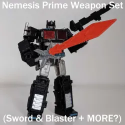Weapon Set for Legacy Evolution Core Class Nemesis Prime | Transformers