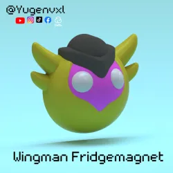 Wingman Fridgemagnet