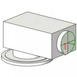 10 Lindab Formo Diffusers with Plenum Boxes 3D model
