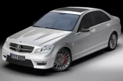 2012 Mercedes Benz C63 AMG 3D model