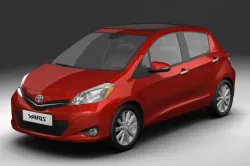 2012 Toyota Yaris Vitz 3D model