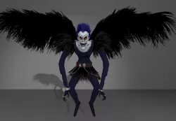 3D MODEL OF RYUK Low-poly  3D model