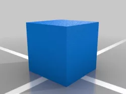 3d printer test cube