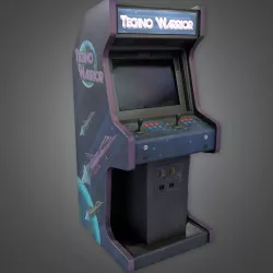 Arcade Cabinet 03 Arcades - PBR Game Ready Low-poly  3D model