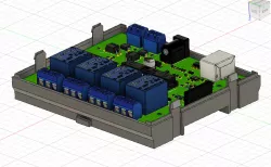 Atmega 328 / 4 relay module / 2 optocoupleur  module / bluetooth module