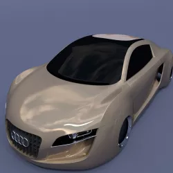 Audi RSQ 3D model