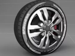 Auti TTRS wheel 3D model