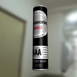 Battery size-AAA 3D model