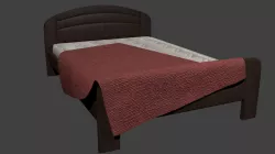 Bed 3D model
