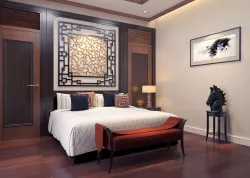 Bedroom asian 3D model