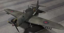 Blackburn B-25 Roc Mk-1 3D model