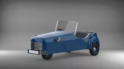 Bond Minicar Mark A 3D model