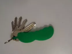 Borat Mustache Keychain