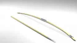 Bow and Arrow - Longbow 3D model