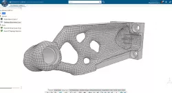 Bracket topology optimization 2