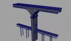 bridge 3D model