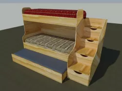 bunk drawing