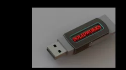 CAD Design of a Simple Pendrive