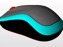 CAD model of  a mouse