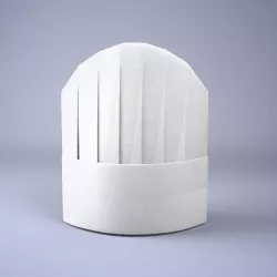 Chef hat three 3D model