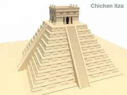 Chichen Itza 3D model
