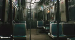 City Subway Train - Unreal Project  UE4 - PBR Production Ready Low-poly  3D model
