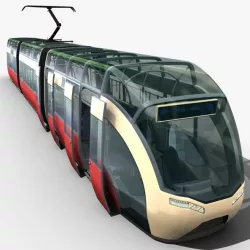 Concept Tram 3D model