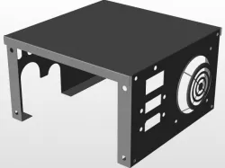 CPU side cover