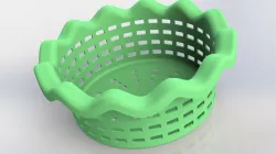 Creo Parametric: Plastic Basket