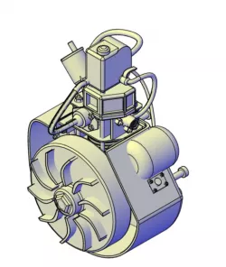 Cryogenic Engine (Single cylinder)