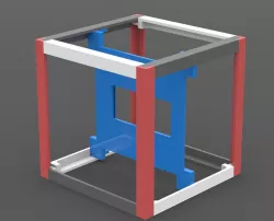 CubeSat Prototype for 3D Print