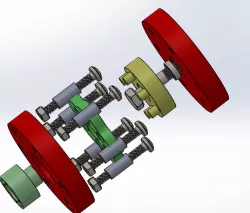 Cycloidal gearbox