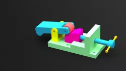 Design of a simple Bench Clamp