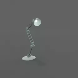 Desk light 3D model