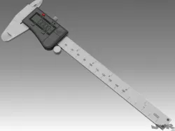 Digital Caliper 3D model