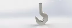 DIN15401 NR63 HOOK 3D model