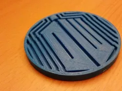 Doctor Who Logo Coaster
