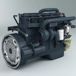 Engine Cummins 6bt 3D model
