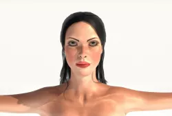 Female naked Body with Texture 3D model