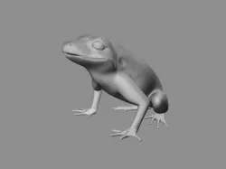 Frog 3D model