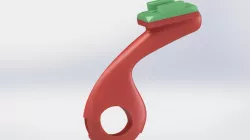 Go-pro handle mount