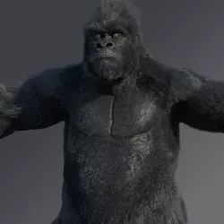 Gorilla 3D model