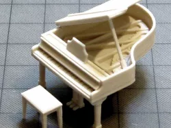 Grand Piano and Stool